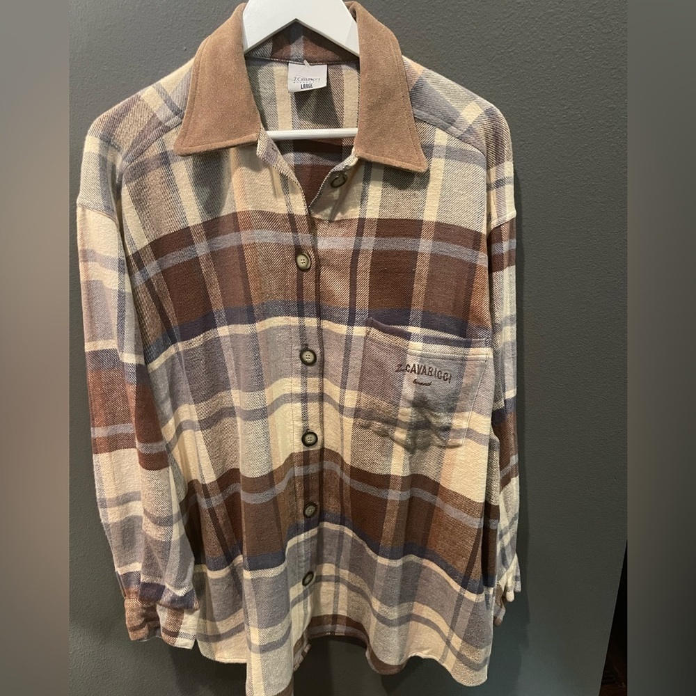 Z. Cavaricci women’s Multicolor Plaid Shirt